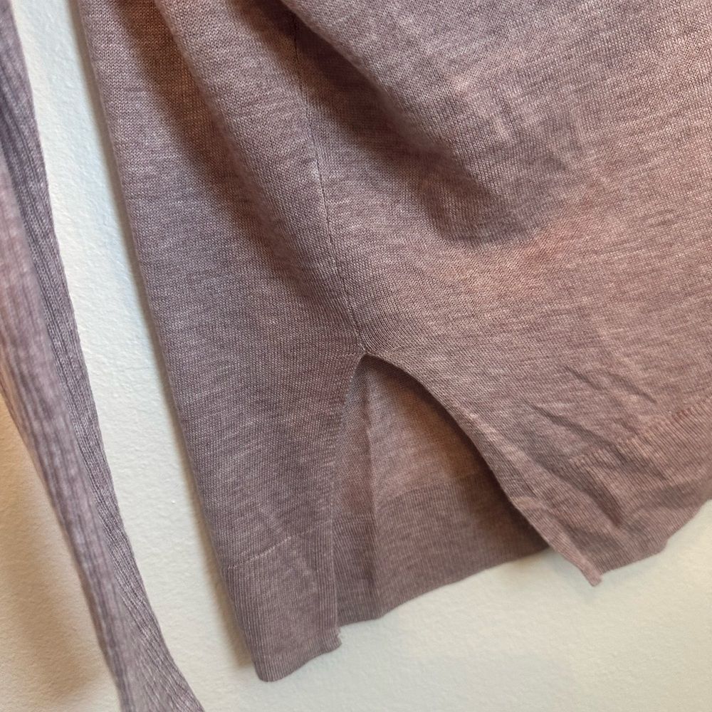 Mossimo Lightweight Blush Pink Open Cardigan - Picture 6 of 7